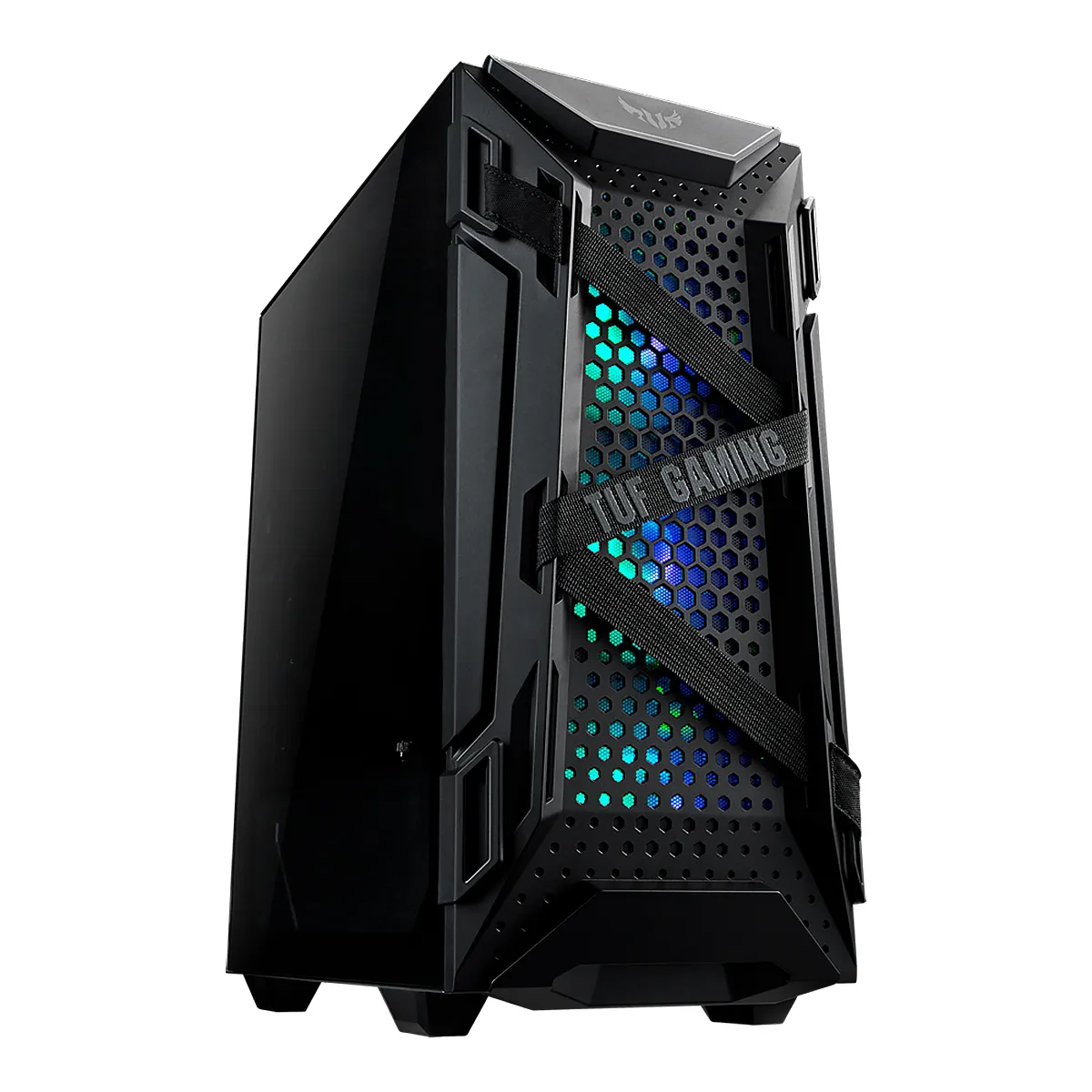 CASE ASUS TUF GAMING GT301 TEMPERED GLAS MID TOWER ATX 3VENF ARGB-1VENR BLACK