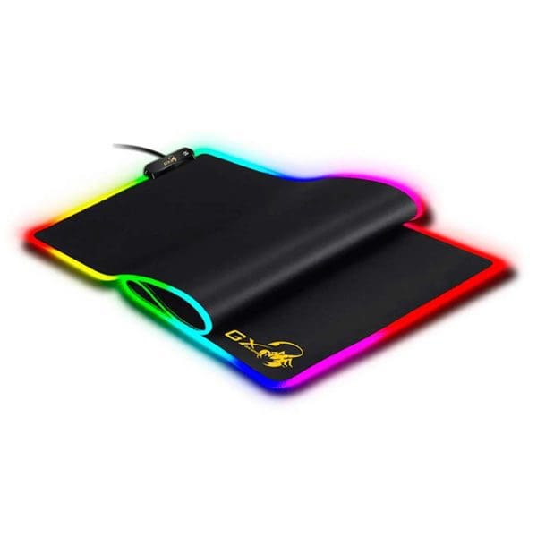 MOUSE PAD GENIUS GX-PAD 800S RGB GAMING, ANTIDESLIZANTE/ ILUMINADO / 800 X 300 X 3MM / USB