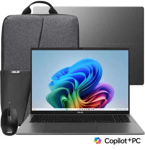 ASUS VivoBook S16 Copilot+PC AMD Ryzen™ 9 270 16 GB DDR5 1 TB GB NVMe™ SSD 16" 144Hz Wi-Fi 6& BT 5.3