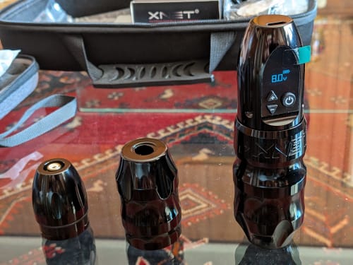 Penna tattoo wireless XNET Titan con valigetta