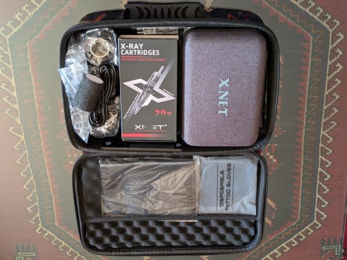 Penna tattoo wireless XNET Titan con valigetta — foto 7