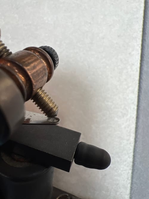 Micky Sharpz Iron T-Dial con Componenti Sunskin - Macchinetta Tattoo Bobina (Shader) - Usata Buone Condizioni — foto 4