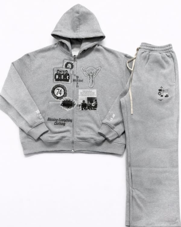 BEC Graphic Grey Tracksuit
