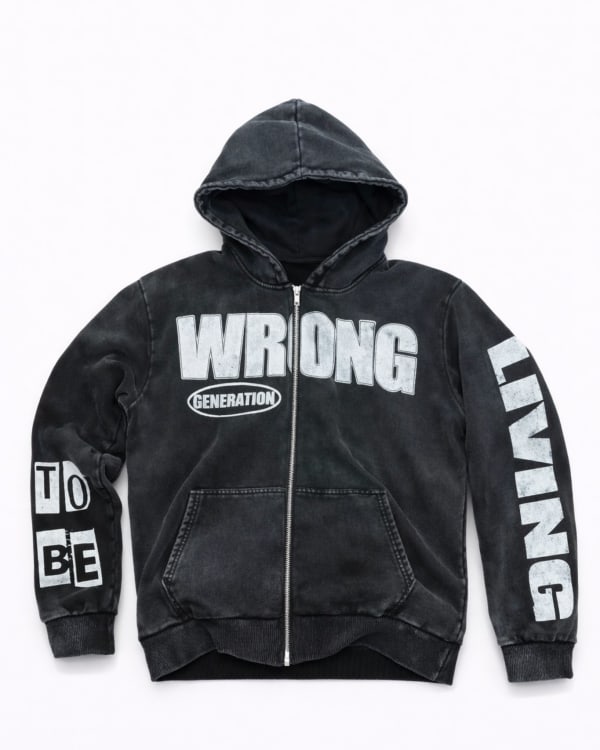 Wrong Generation Vintage Zip Hoodie