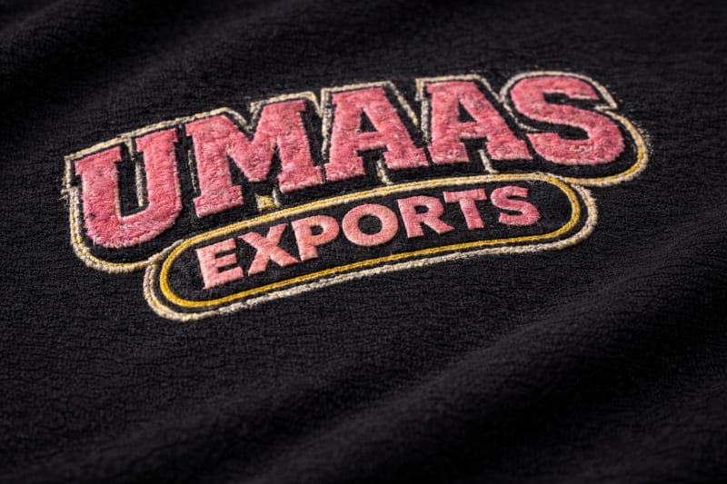 Embroidery sample