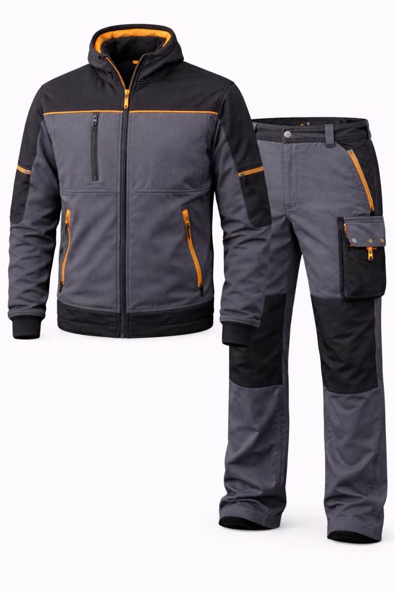 Custom industrial tracksuits made by UMAAS Exports