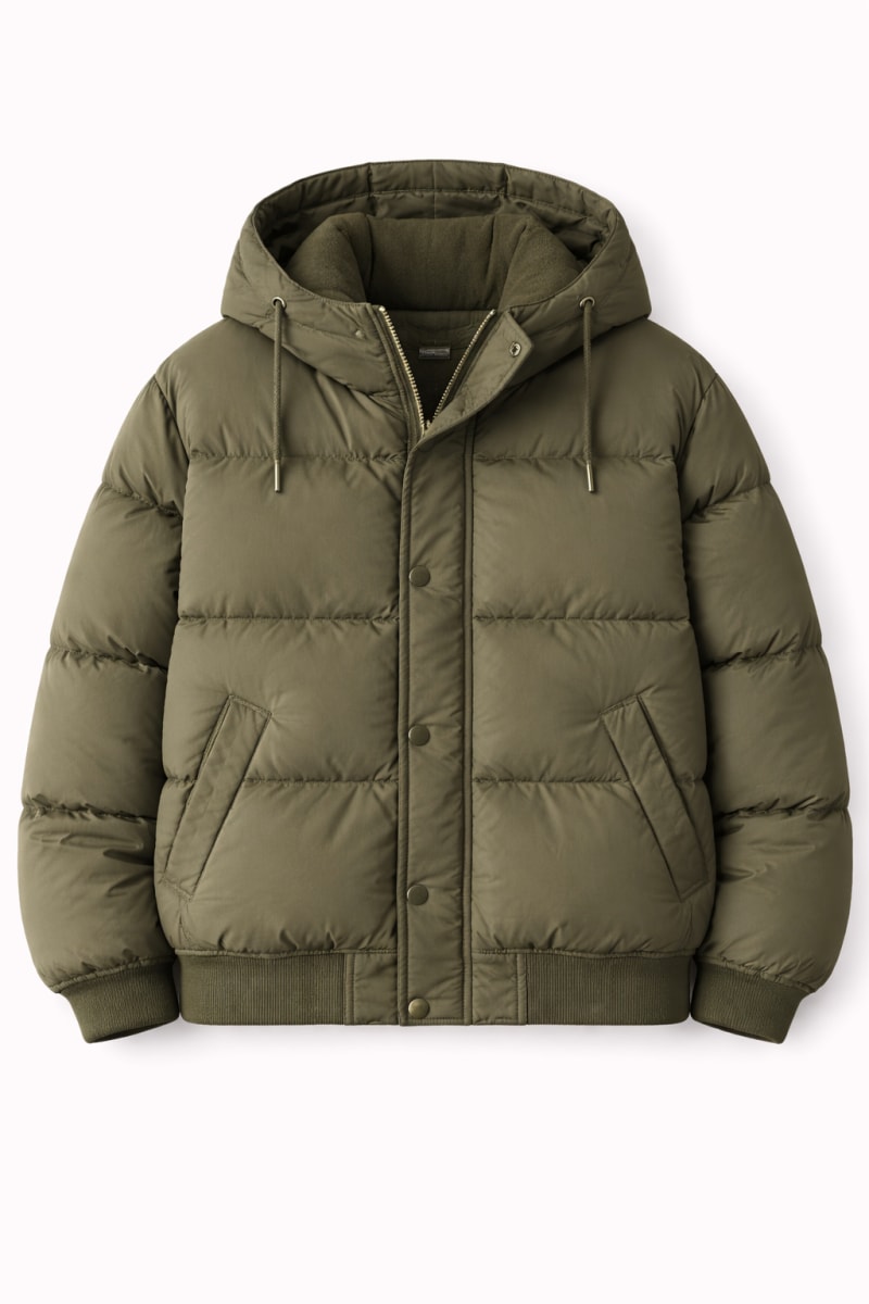 Custom puffer jackets made by UMAAS Exports