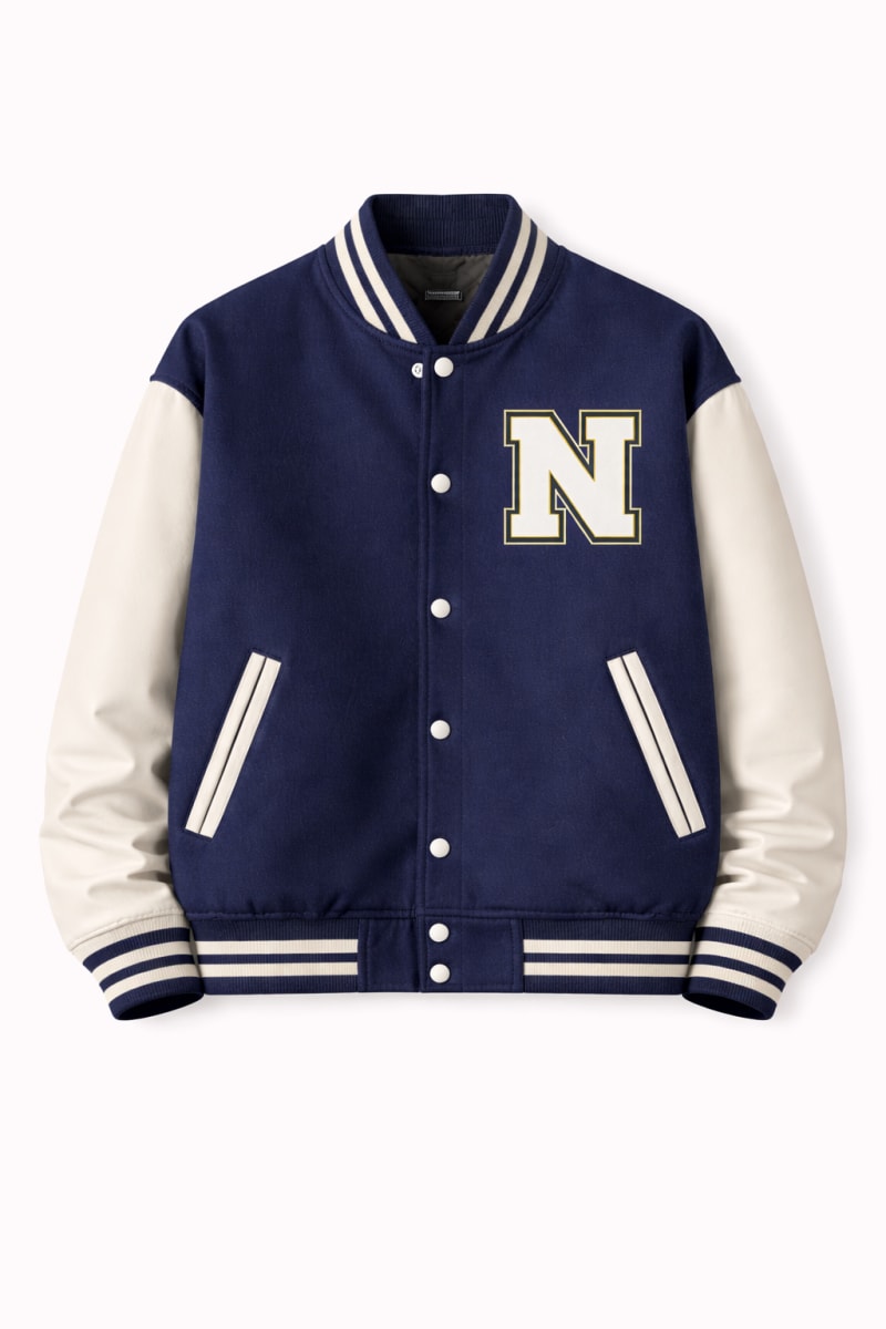 Custom varsity jackets made by UMAAS Exports