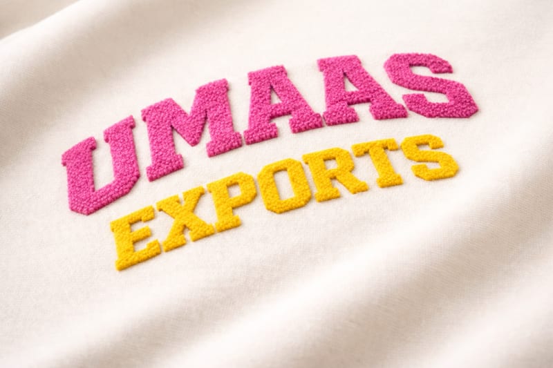 Chenille Printing sample