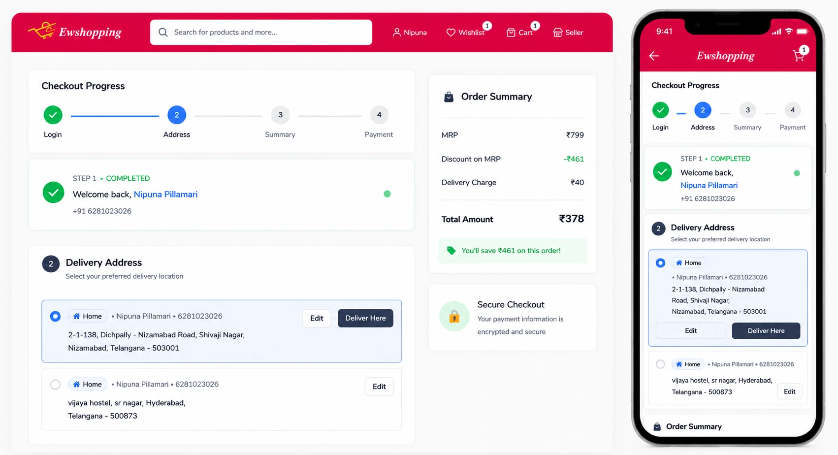 Ecommerce App Development Company - Dexterous Technology