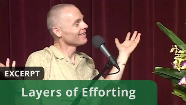 Layers of Efforting: Why Seeking Freedom Deepens the Trap