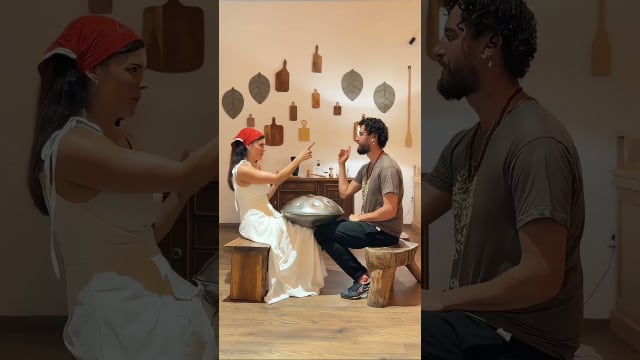 Playing Handpan Together: A Duo Jam From a Turkey Retreat