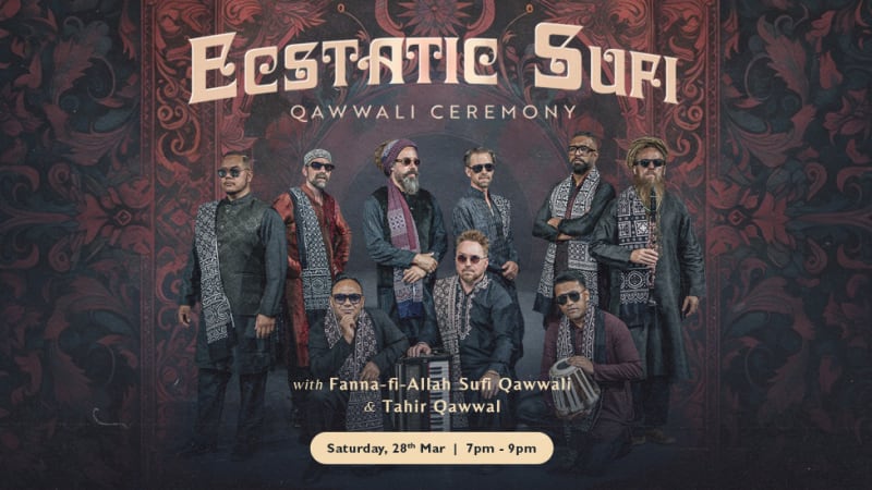 Ecstatic Sufi Qawwali Ceremony - Fanna-fi-Allah at The Yoga Barn, Ubud