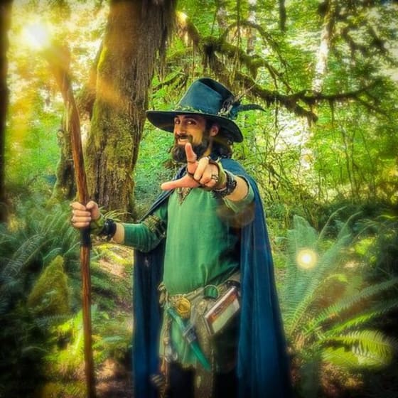 Aaron Michael Pyne the Elven Wizard @ Inner Realms Journey