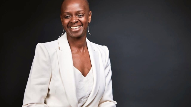 Kemi Nekvapil — Professional headshot with confident smile