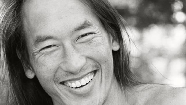 Rodney Yee — Black and white portrait of smiling young man