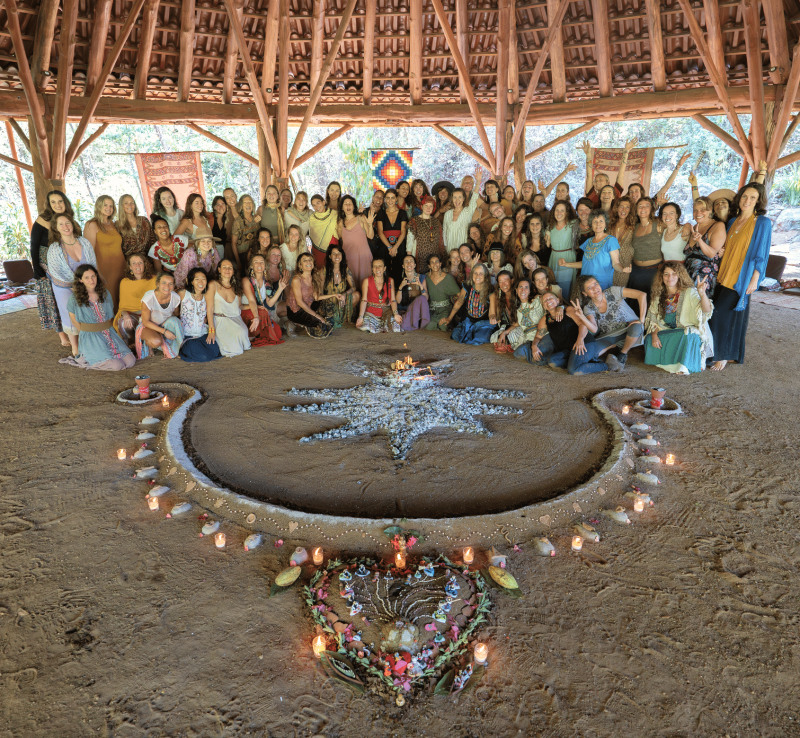 Women of all nation Tipi Ceremony – PachaMama, Costa Rica