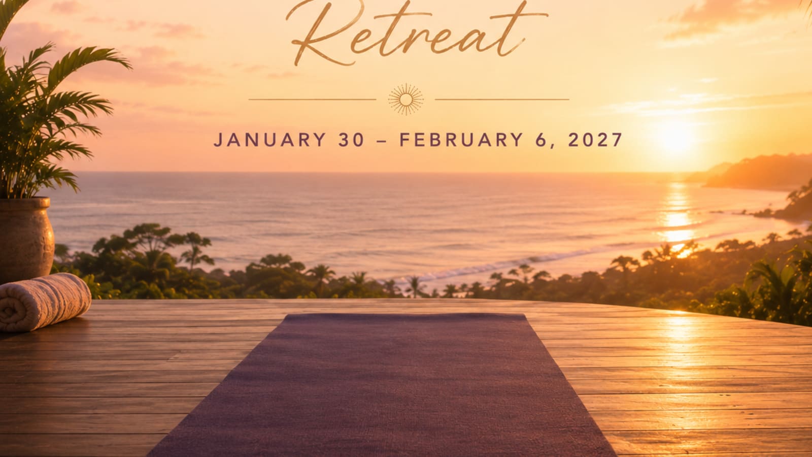 Wellness & Fitness Retreat with Sophia Wilson and Kristen Gray, Nosara
