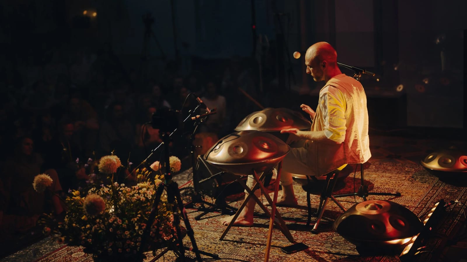 Malte Marten Handpan Concert at Circus Building