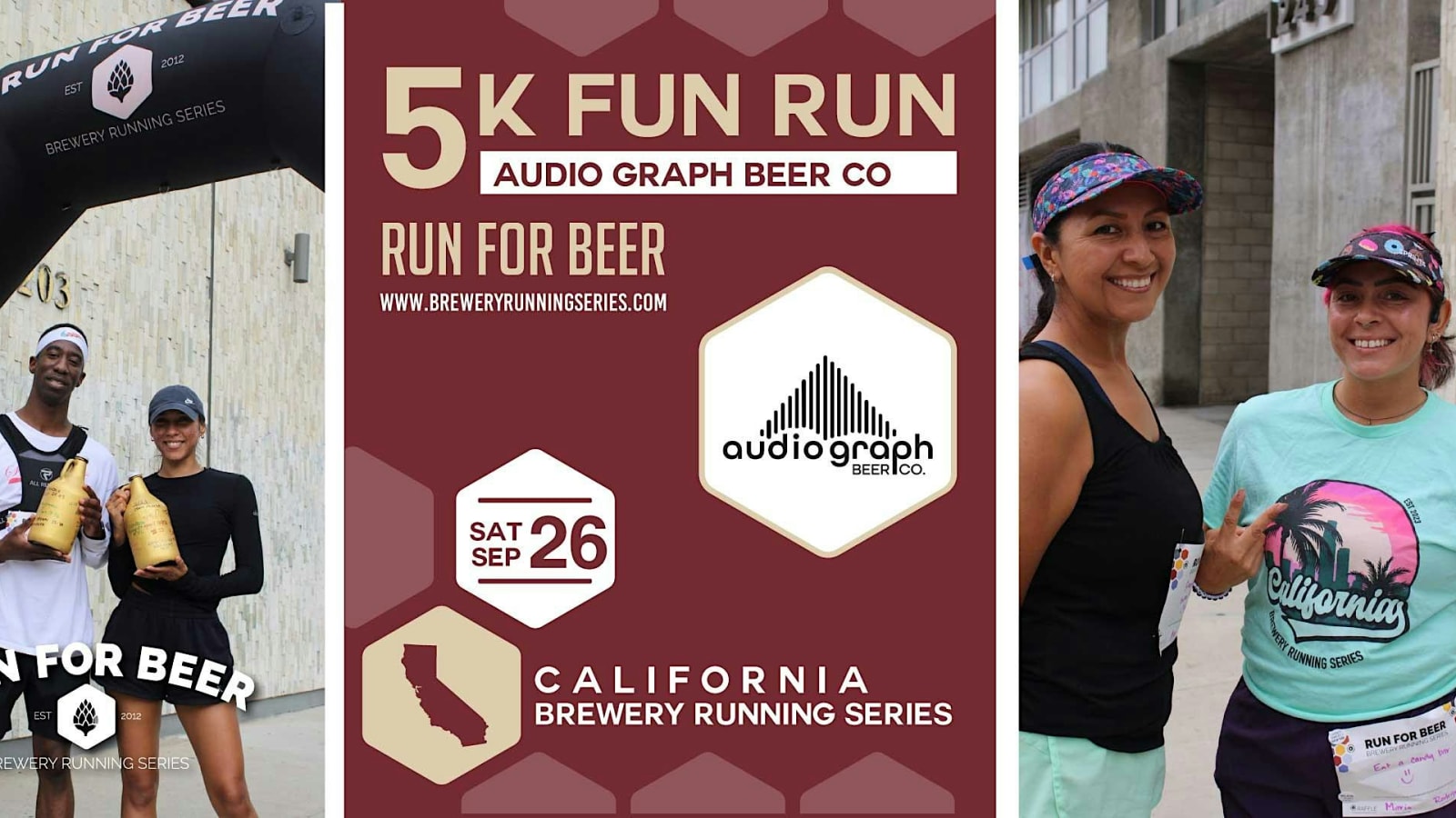 5k Fun Run at Audio Graph Beer Co | 2026 CA Brewery Running Series