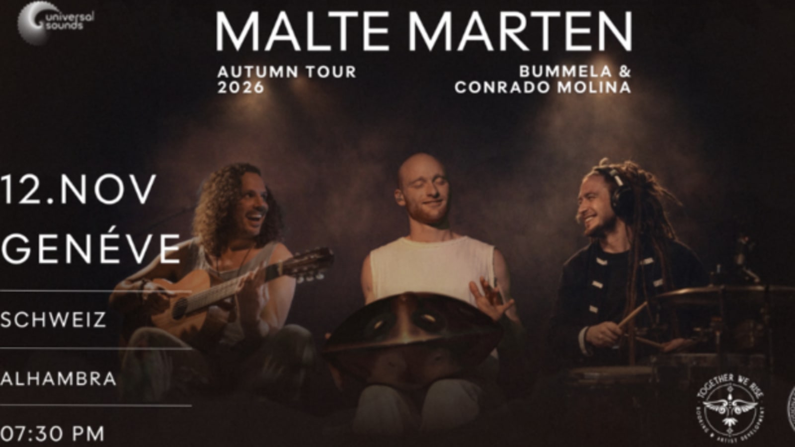 Malte Marten – Healing Frequencies Tour, Geneva
