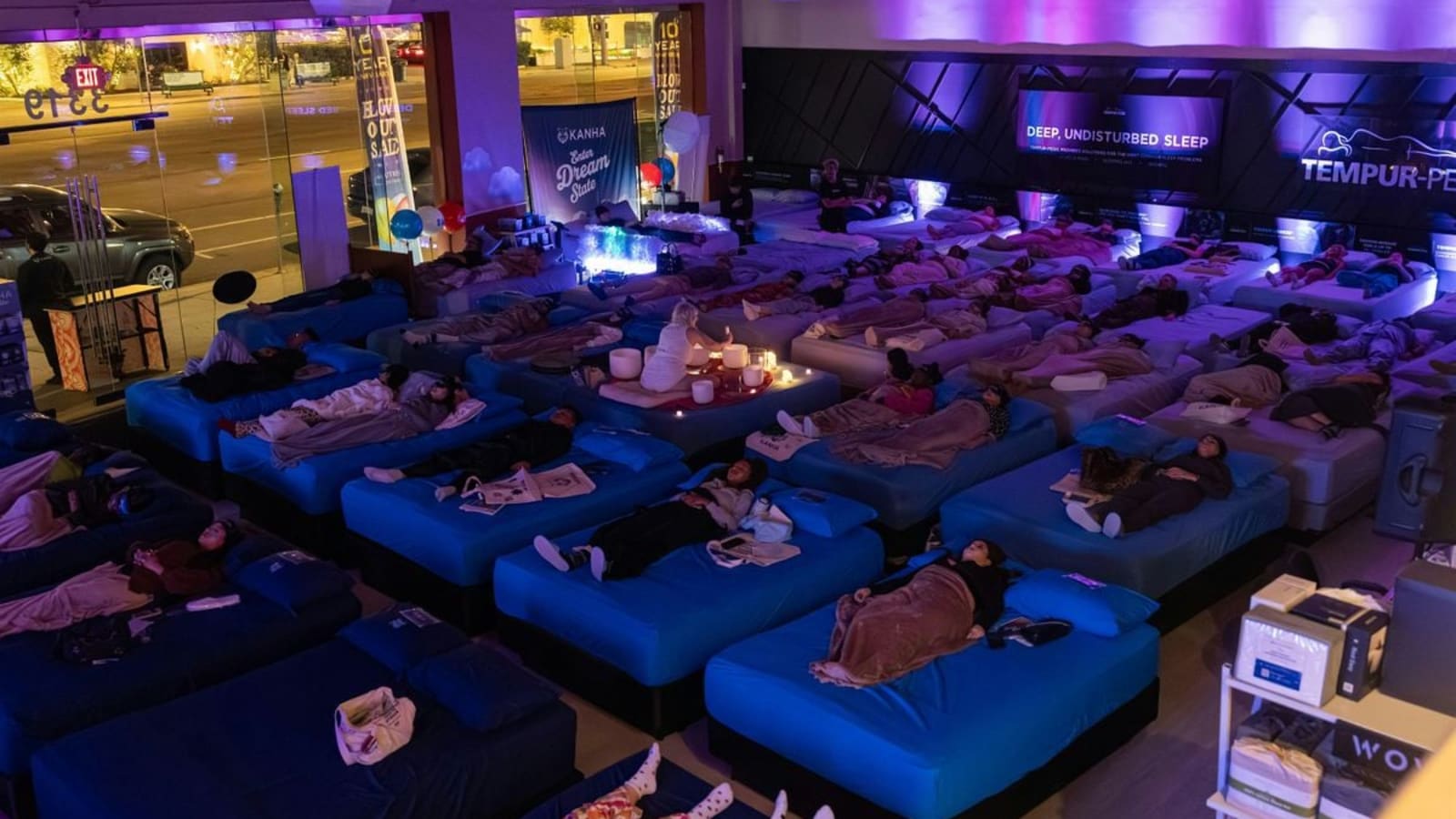 Mellow & Meditative Sound Bath at Mattress Central