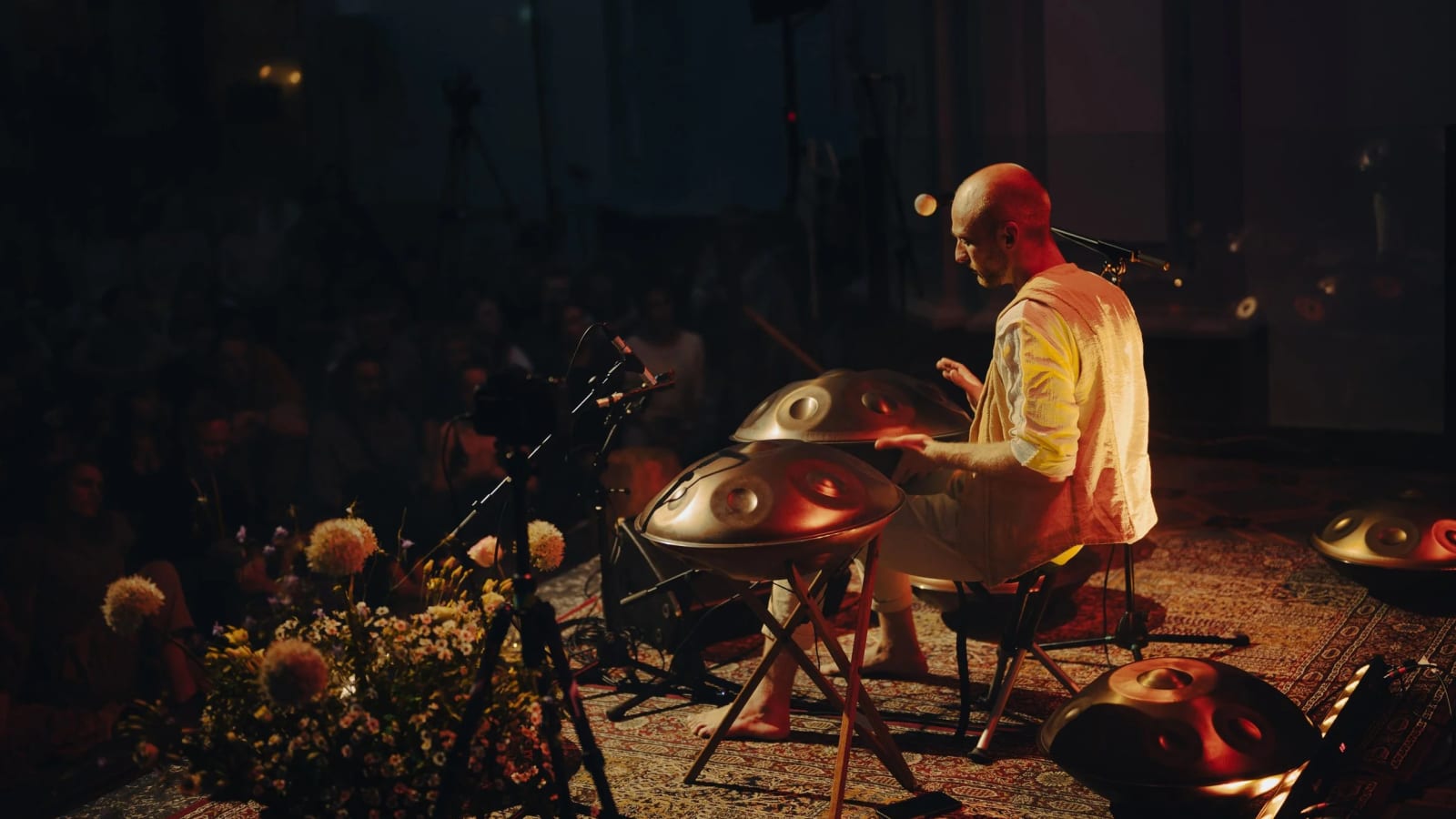 Malte Marten Handpan Concert at Kastel, Istanbul