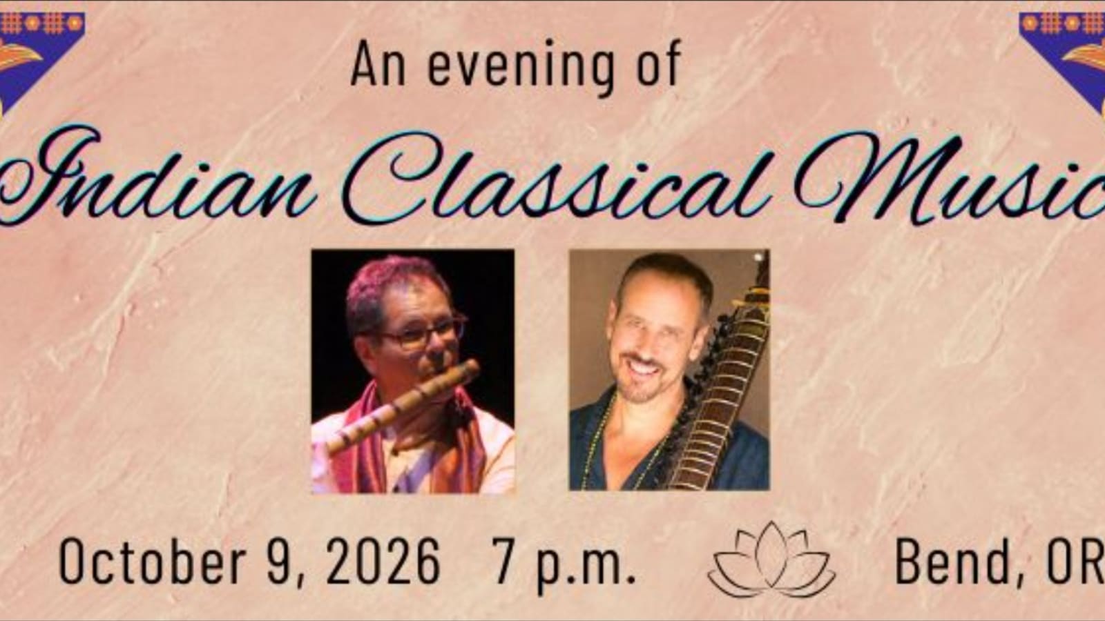 An Evening of Indian Classical Music with Steve Gorn and Benjy Wertheimer