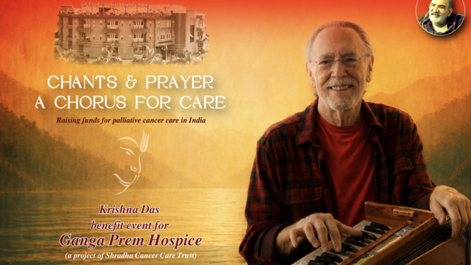 Rishikesh, India: Benefit Kirtan for Ganga Prem Hospice Oct 18 2026 - Krishna Das