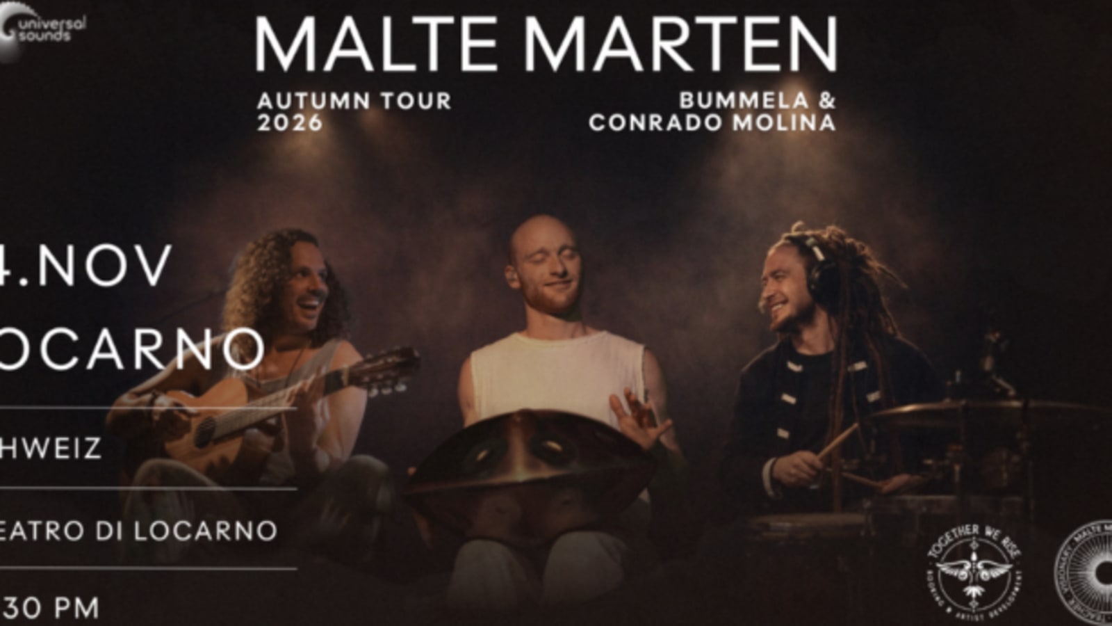 Malte Marten at Teatro di Locarno