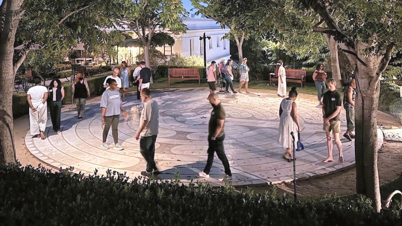 Soul Lounge: Crescent Moon Labyrinth Walk