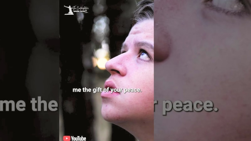 The Gift of Peace: Surrendering Fear in Contemplative Worship