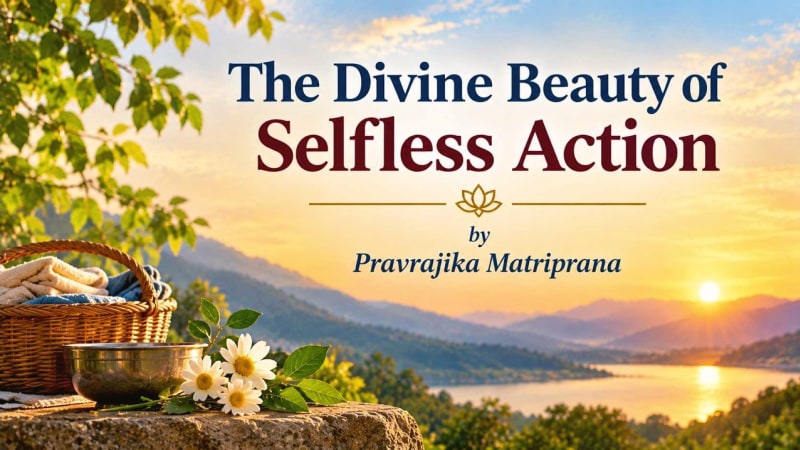 Selfless Action and the Infinite Hands of Durga