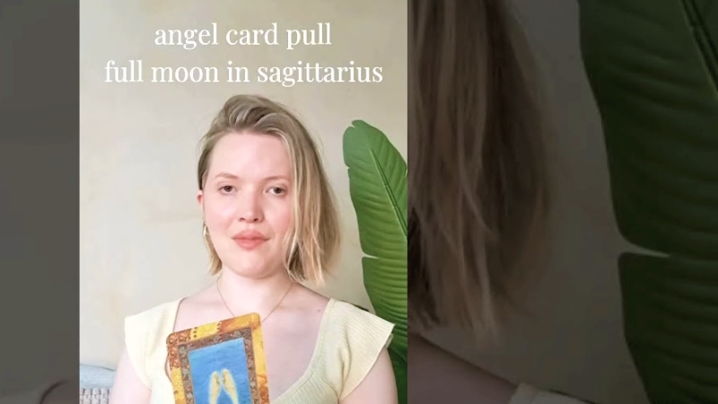 Full Moon in Sagittarius: What a Repeated Angel Card Reveals