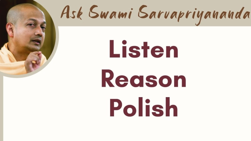 Three Paths to Enlightenment: Vedanta's Listening, Reasoning, and Meditation