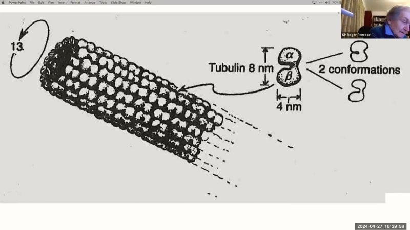Microtubule Symmetry and the Timing of Conscious Acts