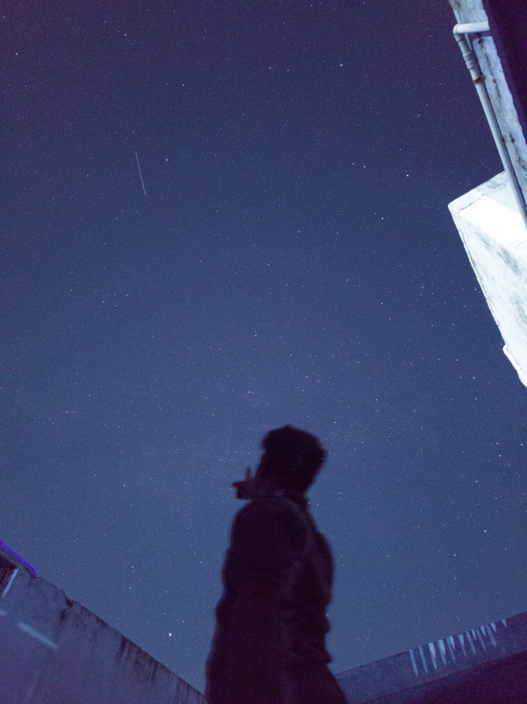 comet graded with lightroom — before