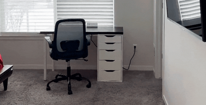 Workspace at Detroit Hacker House