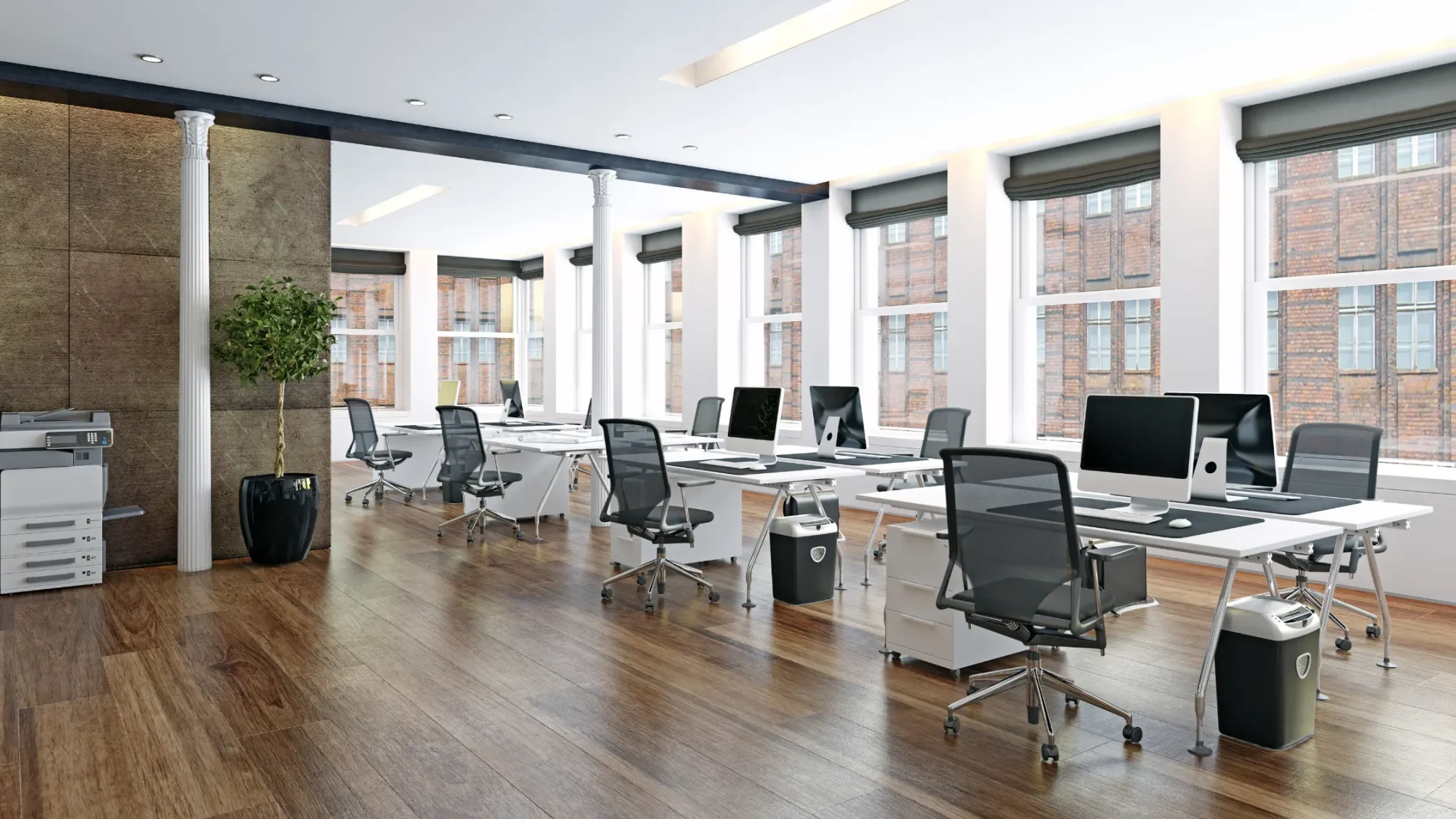 image shows the office for rent in maadi