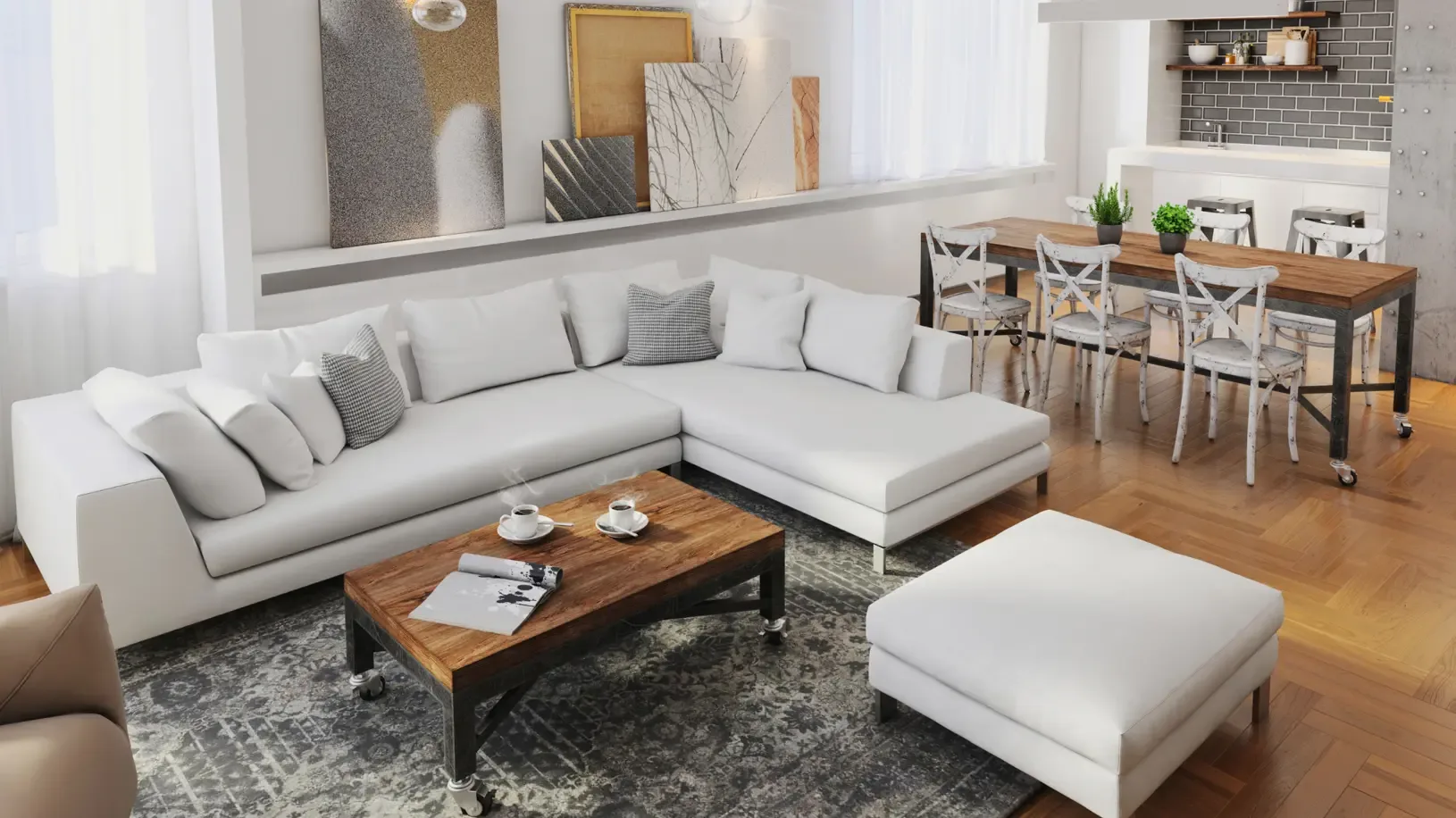 living room images at apartments for sale in Maadi Degla