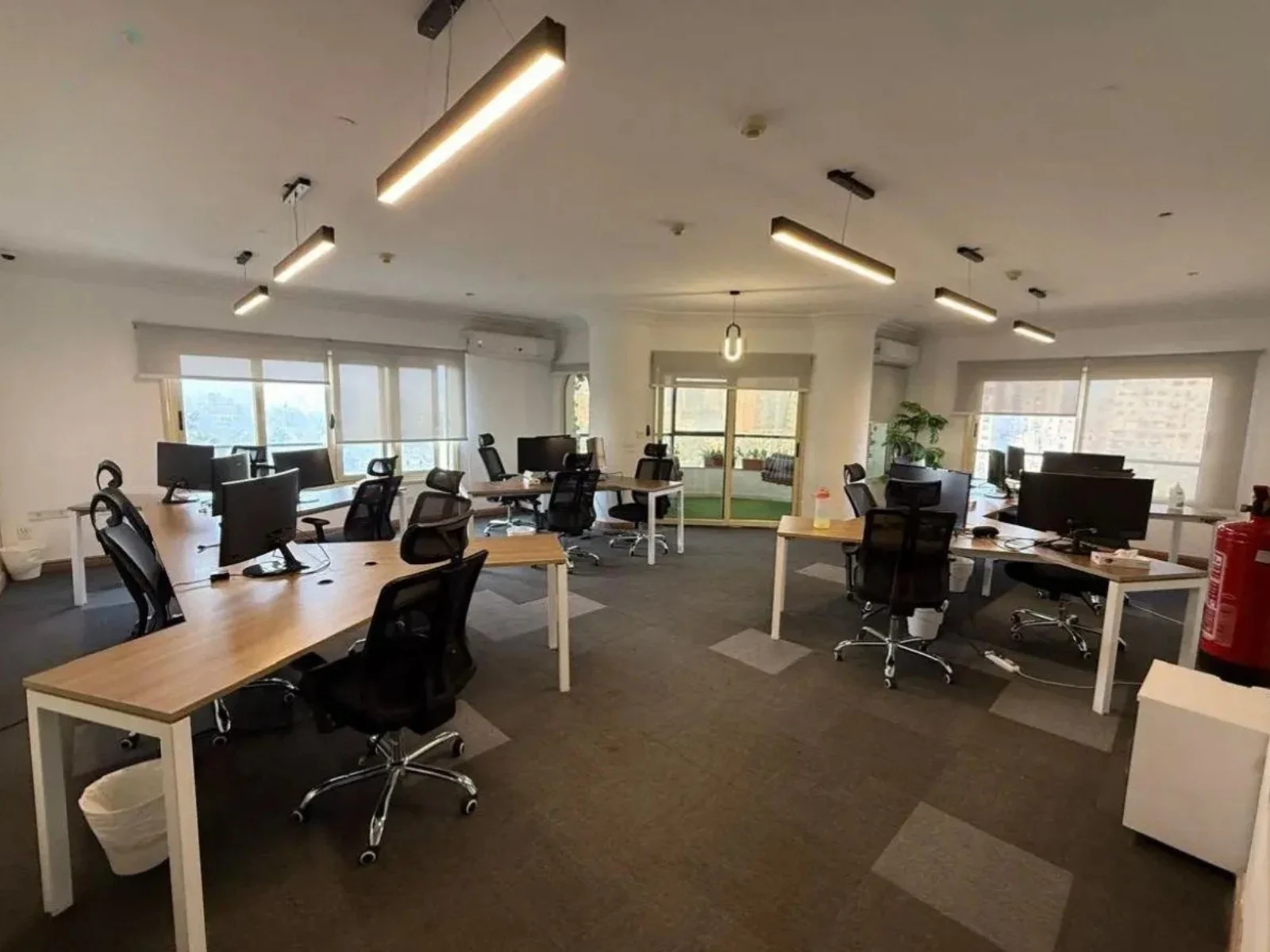image shows an office from Offices for Rent in New Cairo