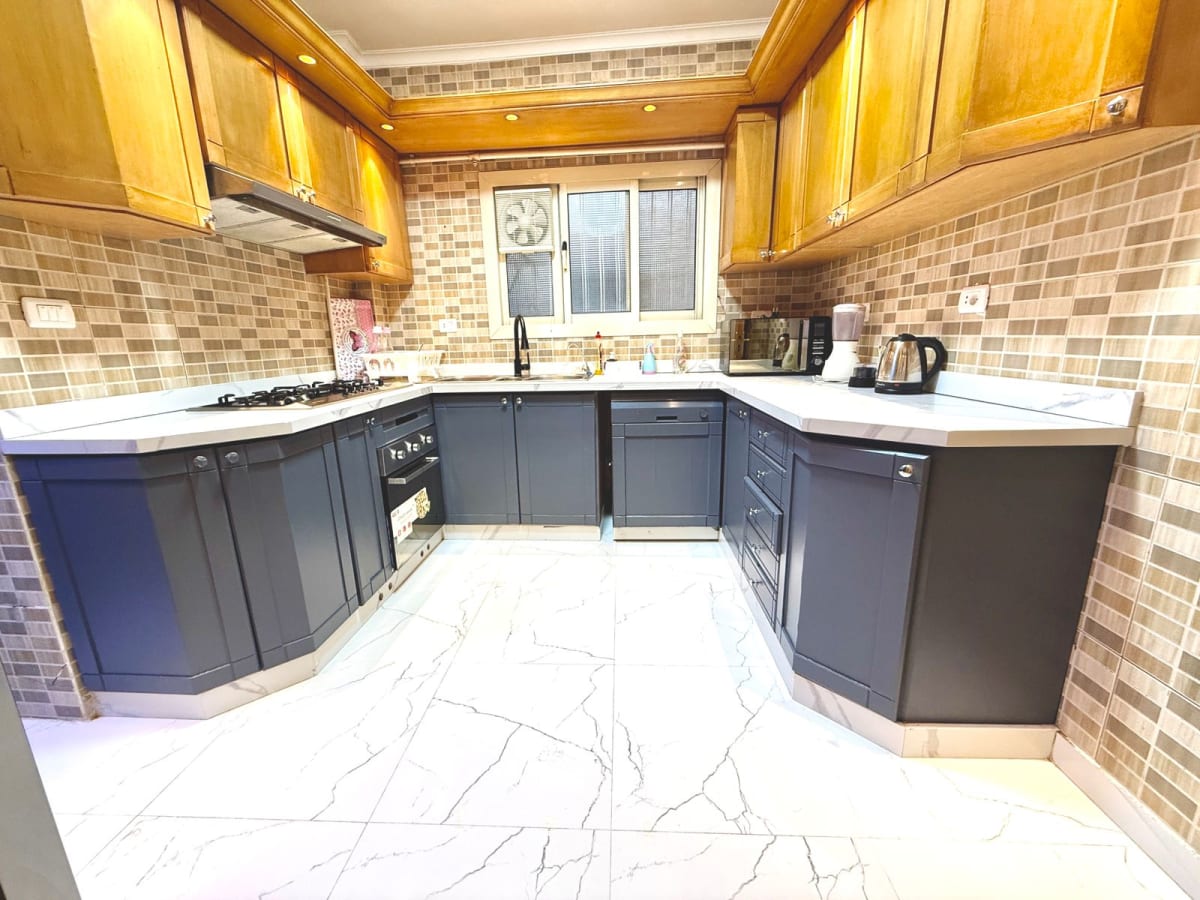 Brightly Apartment For Rent In Maadi Sarayat| Fully Equipped. 