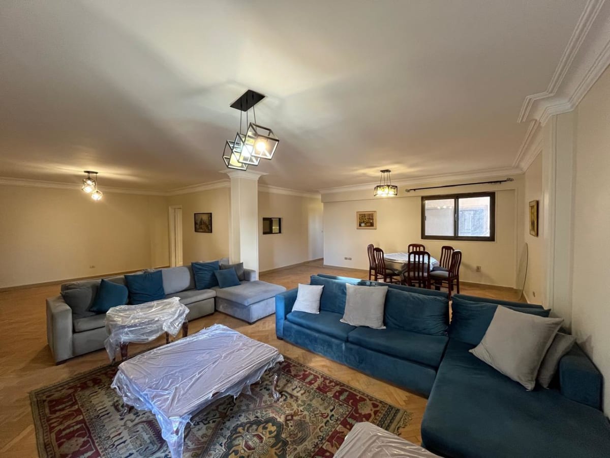 Furnished Unit For Rent In Zamalek North|180m².