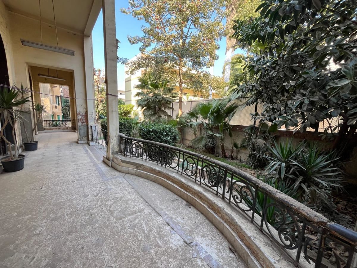 Villa For Rent In Zamalek With Landscape Garden.