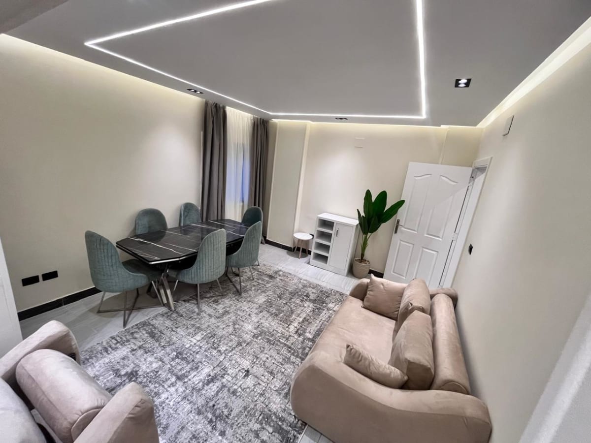 Modern Furnished Ground-Floor Apartment for Rent in Prime Maadi