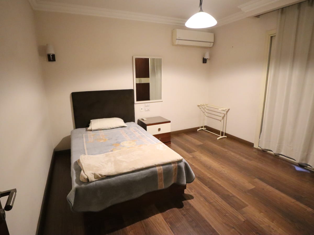 Furnished Ground-Floor Apartment with Private Garden in Prime Maadi