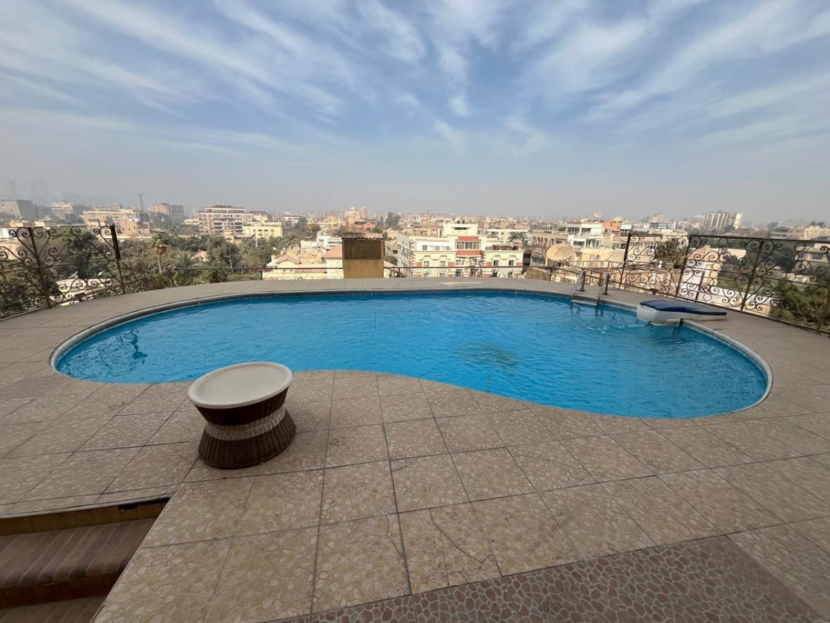 Sunny Apartment For Rent In Maadi Sarayat.