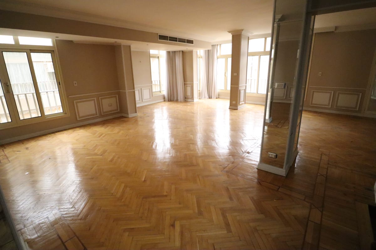 Spacious Unfurnished Duplex for Rent In Zamalek