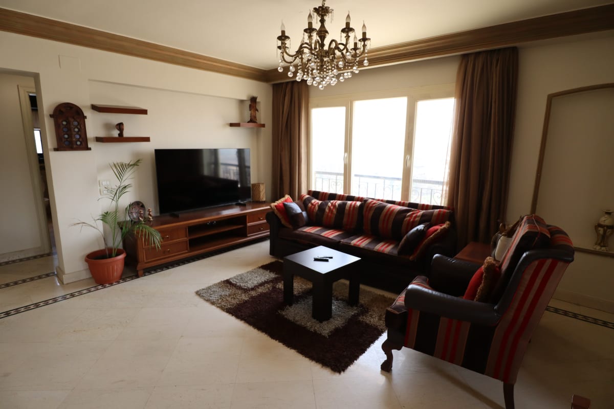 Cozy 1-Bedroom Studio in a Quiet Area In Maadi Sarayat.