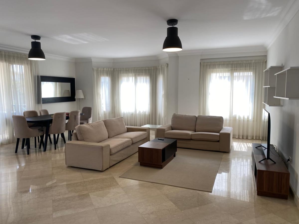Spacious Apartment with Balcony & Pool Access for Rent In Maadi 